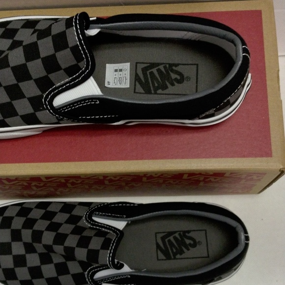 Vans Slip on Pewter Checkered - Picture 4 of 6